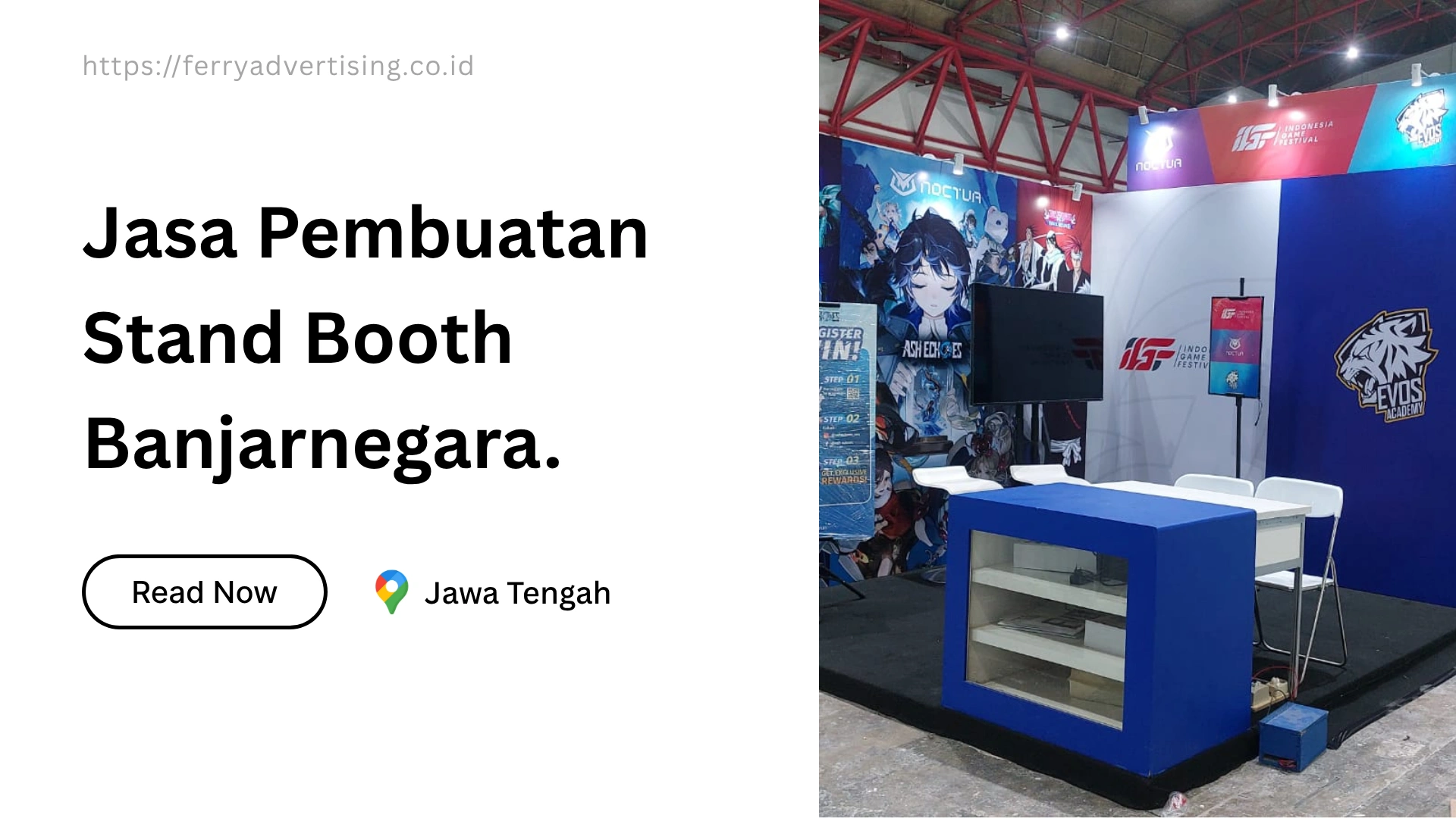 Jasa Pembuatan Stand Booth Banjarnegara