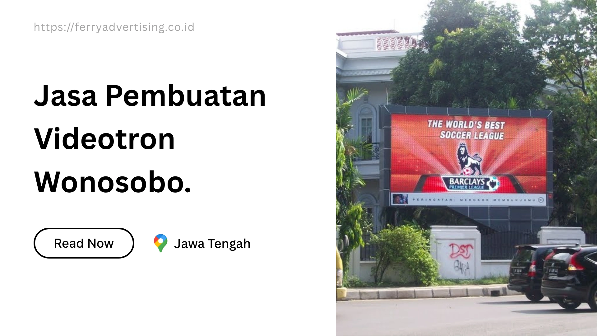 Jasa Pembuatan Videotron Wonosobo