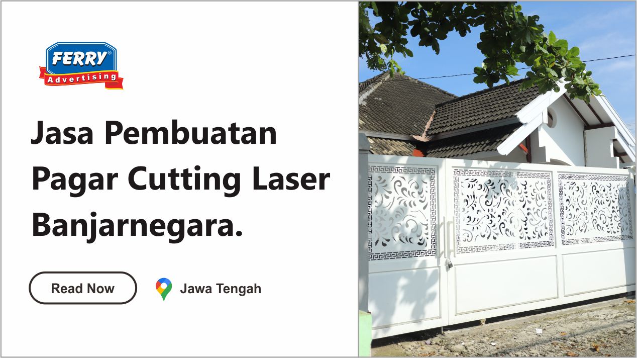 Pintu Pagar Cutting Banjarnegara